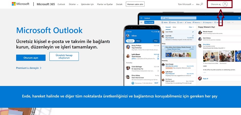 E-Posta Aç Hotmail