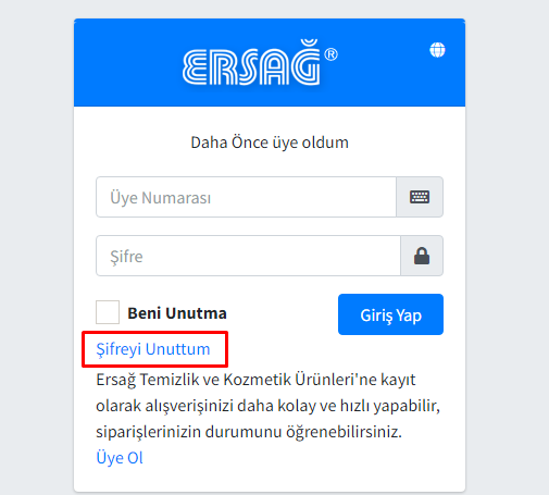 ersağ üye numarası nasıl öğrenilir