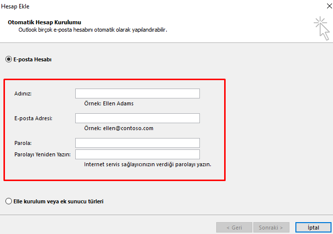 E-posta Tcdd Outlook giriş