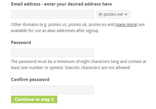 Posteo İle Mail Adresi Alma