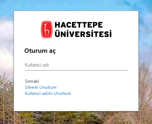 Hacettepe Mail Giriş