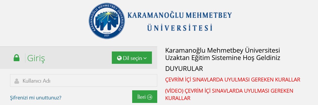 Kmu Uzem Giriş